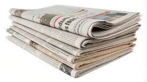 Newspaper scrap